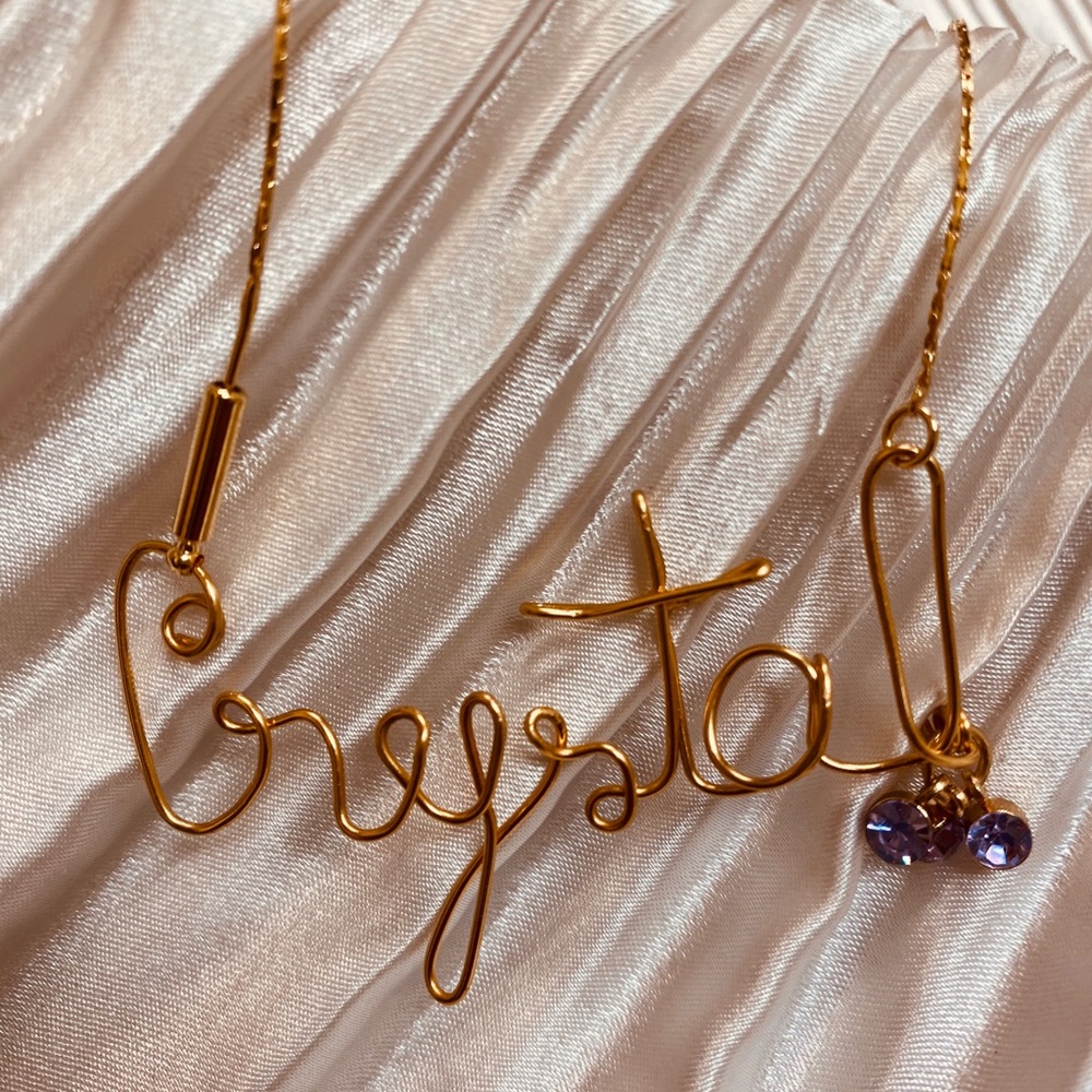 Custom name necklaces